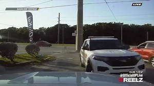 Official OP Live on Instagram: "A domestic violence suspect tries to take a gun from an officer’s holster and steals a patrol car in our first dramatic #OPLTriplePlay of the weekend out of #Florida. #OPLive #OPNation #REELZ #OPL3Play"