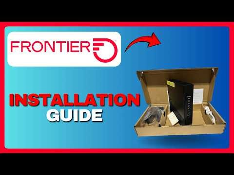 Frontier Internet Self Install Kit (Full Guide) 2026!