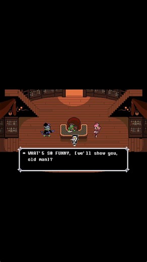 Gathering of Shadows #deltarune #jevil #spamton #gerson #pink #mewmew #animation #alternateuniverse