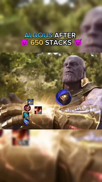 ALDOUS AFTER 650 STACKS 😈 | Mobile Legends | MLBB #mlbb #mobilelegends #shorts