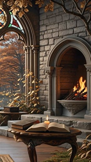 A Quiet Evening in the Fae Library 🍂 | Velvet Book Short