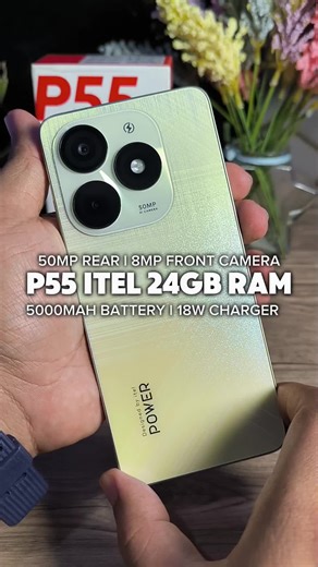 P55 ITEL: A Powerful Gaming Phone with 24GB RAM