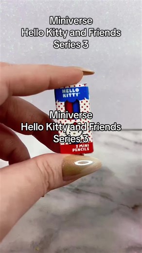 Miniverse Hello Kitty and Friends Series 3: Fun Pencils and Erasers