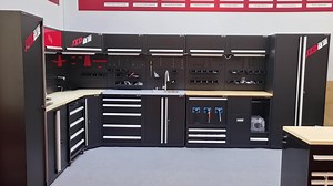 High Quality Workshop   Workbench with Drawers Garage Tool Cart with Tools Metal Tool Cabinet  Combination