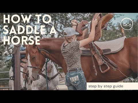 How To Saddle a Horse STEP BY STEP!! My Fav Barrel Racing Tack || Camo Cowgirl
