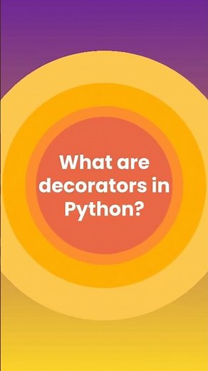 Decorators in Python Explained in 20 Seconds! ⚡ #pythonprogramming #shorts #programming #learnpython