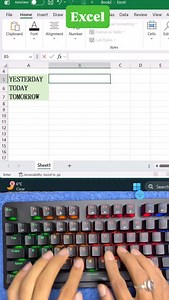 Computer 💻 Shortcut Key for Excel 📅 Date Formula #reel #reels #keyboard #trick #date #excel #exceltips #tricks #shortcut #viral #new #viralpost❤️ #viralreels #viralreel #trending #trend #trendingreels #trendingnow #trendingvideos #facebook #followers #instagram #instamood #instagood #instadaily #insta #foryou #foryoupage #followers @highlight | Fast Typing Learning
