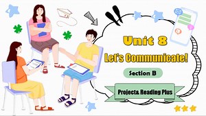 人教新八上Unit 8第六课时B Project&Reading plus