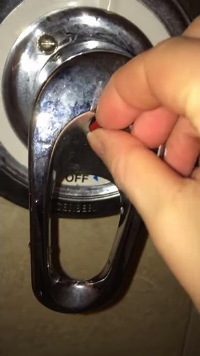 Gerber shower handle removal