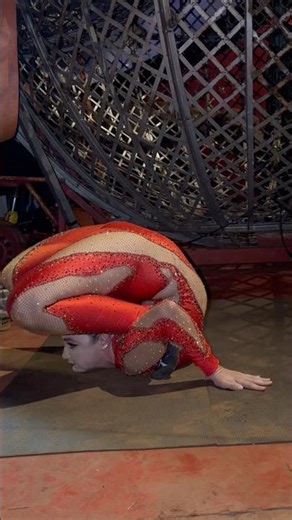 Contortion triple fold tricks #contortion #flexibility #acrobatics #stretching #fyp