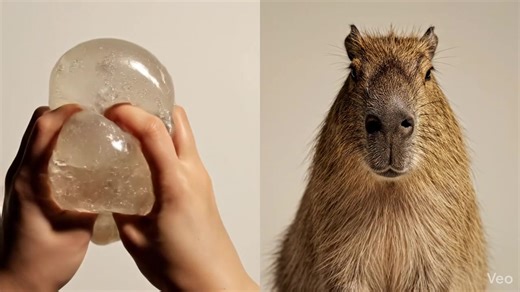 Video calling a capybara…🙄 カピバラが通話に参加してきた🙄 #asmr #fyp #capybara ⁡ #slime #スライム