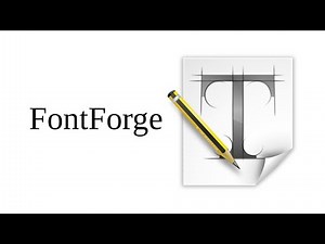 Cómo crear una tipografía con FontForge