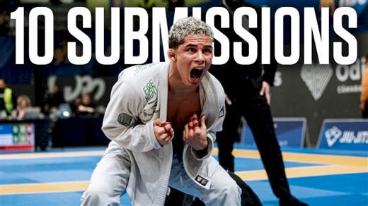 10 submissions from the blue belts at IBJJF Euros
