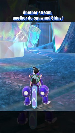 A Shiny despawned right in front of us! #pokemon #pokemonscarletandviolet #shiny