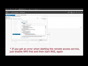 Setting up SSTP VPN on Windows Server 2019