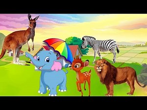 Dạy con vật hay nhất cho các bé - Say the name of the animal along with Kid's Sky