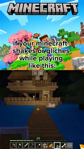 Shaking problem minecraft 😫#minecraft#minecraft_multiplayer