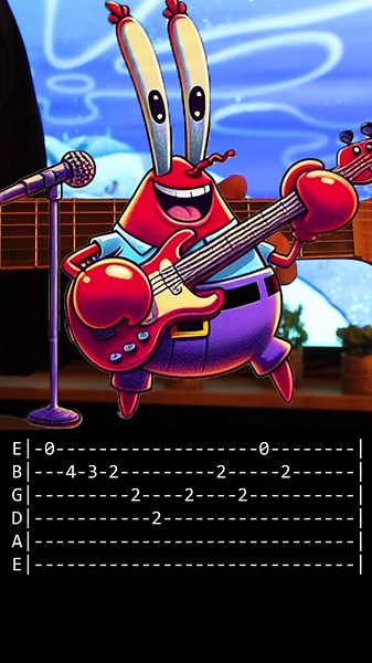 Mr Krabs Theme Guitar Cover and Tutorial