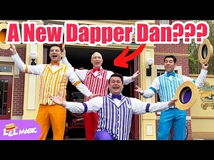 A New Dapper Dans LIVE on Main Street, U.S.A.??? | Barbershop Magic at Disneyland!