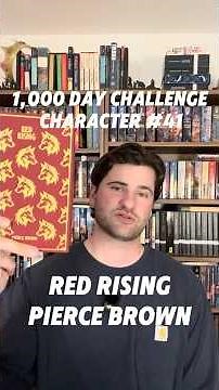 1,000 DAY CHARACTER CHALLENGE DAY 41: Pax Au Telemanus from Red Rising by Pierce Brown