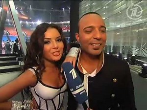 Funny emotions from Aysel & Arash (Azerbaijan) after their advance to the Grand Final evening!