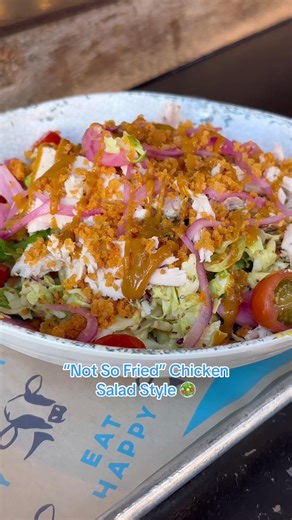 Did you know about this secret menu 🤫 salad? It’s perfect for all our “Not So Fried” Chicken Sandwich lovers that want to shake it up! Here’s how to order 👉 online and on the app head to the salad section and scroll to the end. In person, let our team know you’re after the “Not So Fried” Chicken Sandwich but salad style! #whattoorderatmendo #mendocinofarms #saladsoftiktok