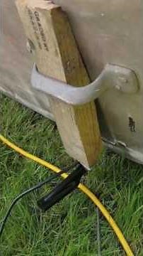 Easy mount transducer DIY fish finder