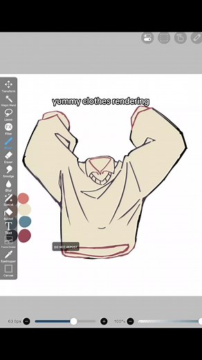 Rendering Clothing Designs Tutorial in Ibispaint X