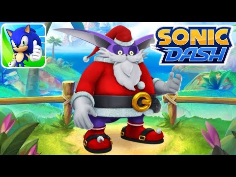 SONIC DASH - SANTA BIG ANDROID GAMEPLAY