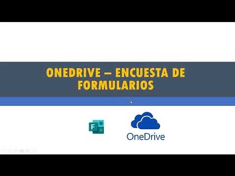 6.-Almacenamiento en la nube OneDrive - Encuesta de Formularios
