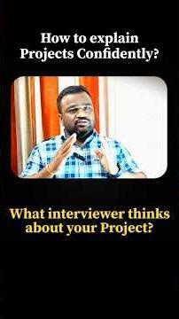 How to Explain Project Confidently in Interviews 🚀 #projectexplanation #interviewtips #freshersjobs