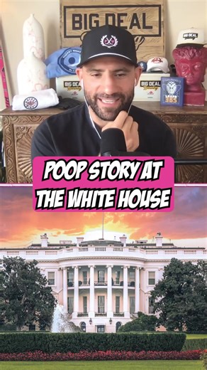 13K views · 70 reactions | There was a poop schmear bandit in the White House bathrooms Ian Bagg joined the pod to discuss | Spittin' Chiclets | Facebook