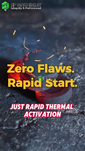 Waste to Gold: Pro Charcoal Press 💰 #shorts #machine #charcoal #manufacturing #smallbusiness