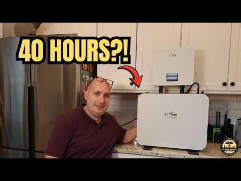40 HOURS of Refrigerator Backup Power — No Generator Needed