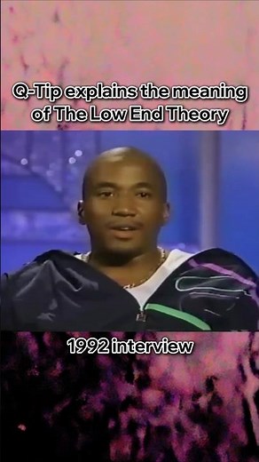 Q-Tip: The meaning of 'The Low End Theory' #qtip #atribecalledquest #interview #90srap #90shiphop
