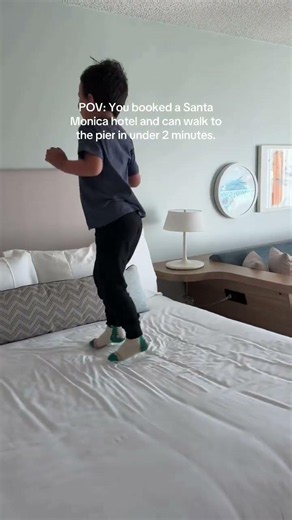 We stayed at The Pierside Hotel and honestly the location was the best part