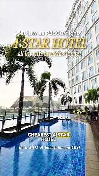 Cheapest 4-Star Hotel Near MOA + Entertainment City | Kingsford Hotel Manila