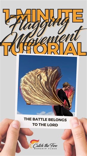 1-Minute flagging movement tutorial - The Battle Belongs to the Lord - to help you confidently use worship flags and elevate your praise to the next level with Catch the Fire Worship Flags #worshipflags #catchthefireworshipflags #flagmaker #worshipflagsforsale #worshipwithflags #propheticdance #praisedance #flaggingtutorial #worshipflags #catchthefireworshipflags #flagmaker #worshipflagsforsale #worshipwithflags #propheticdance #praisedance #flaggingtutorial