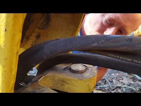 Ford 555D Hydraulic Hose Replacement