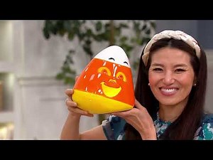 Mr. Halloween 8" Ceramic Illuminated Halloween Figures on QVC