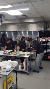 Our Culinary Students are getting ready for their 3rd cooking exam. | The Franciscan Center of Baltimore