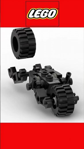 Lego Batcycle #shorts #lego