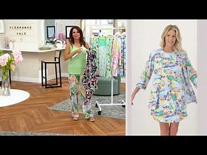 Cuddl Duds Cotton Core Open Front Topper on QVC