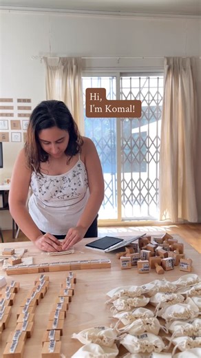 Ko Necessity ® on Instagram: "Hi I'm Komal, a Pune-based stamp maker, and I'd love to create custom stamps for you! Ko Necessity stamps are perfect for artists, entrepreneurs, and brands of all sizes, making product & packaging branding a breeze. With over 35,000 stamps sold, I'm thrilled to have helped thousands of Indian brands. #smallbusiness #customstamps #entrepreneur #packaging #branding #stamps"