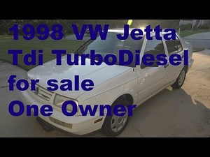 1998 VW Jetta Tdi Turbo Diesel for sale