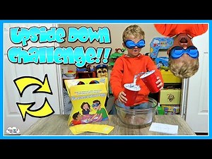 UPSIDE DOWN CHALLENGE Kids Game With Goggles