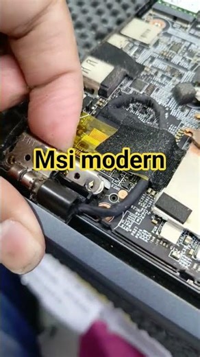 msi engsel repair #service #laptop #msi