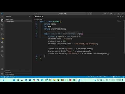 Class and Object Basic Concept Java(OOP)