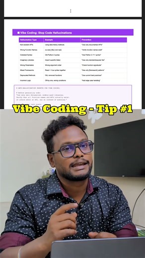 Vibe Coding - Tip #1 (Tamil)
