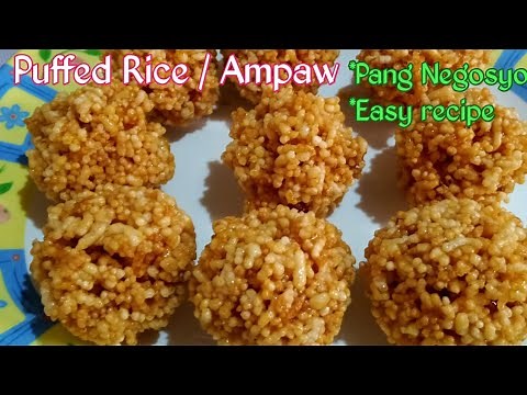Easy Pop Rice Recipe / how to make puffed rice